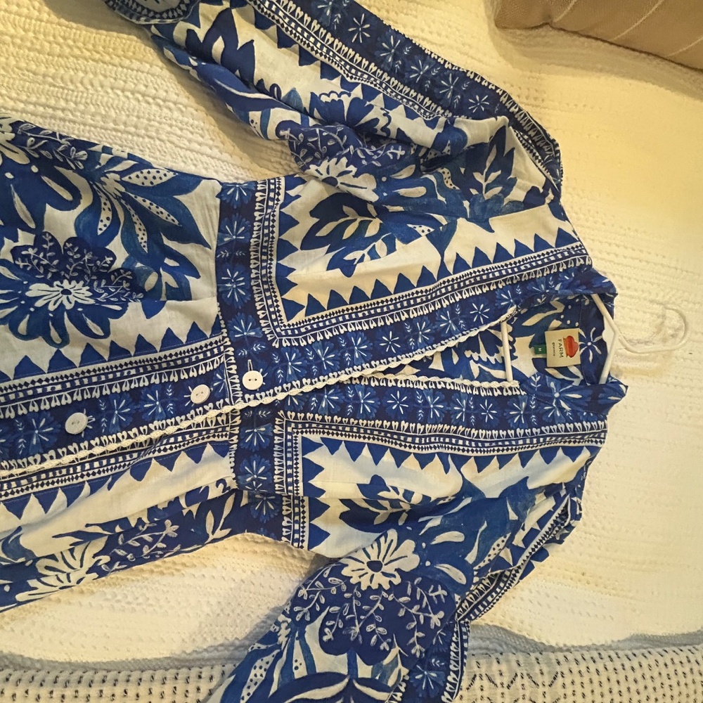 Farm Rio Off-white Flora Tapestry Maxi Dress - Picture 5 of 6